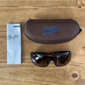 Maui Jim Plano Glasses brown